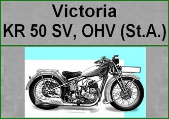 KR50, KR50S mit Sturmey Archer Motor 500 SV/ OHV